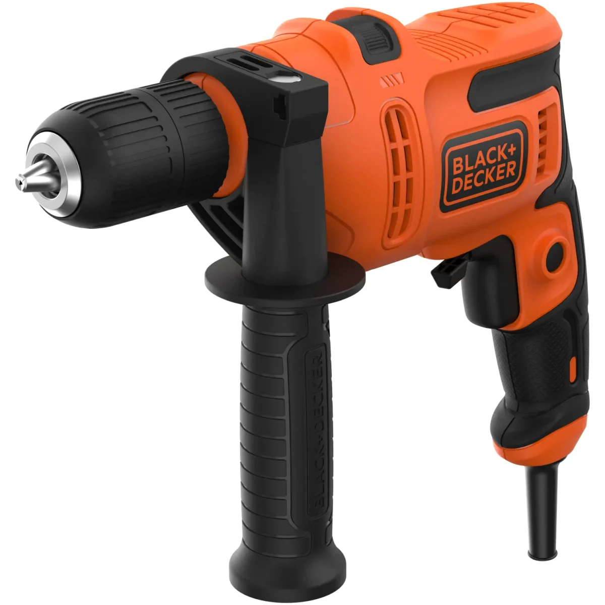 Black+Decker BEH200 13mm Variable Speed Keyless Chuck Hammer Action Drill - Image 3