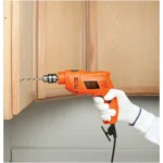 Black+Decker 10mm Single Speed Hammer Drill 450w - Image 2