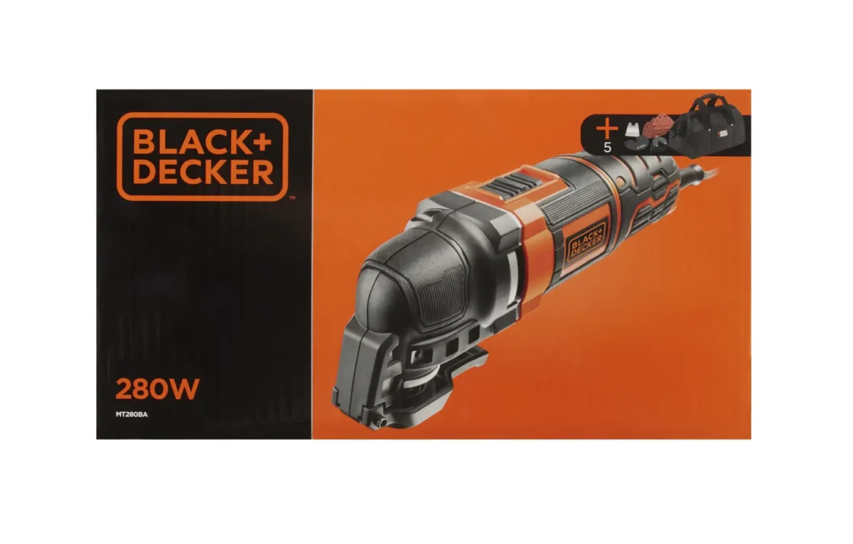 Black+Decker MT280BA Oscillating Multi-Tool 280W - Image 7