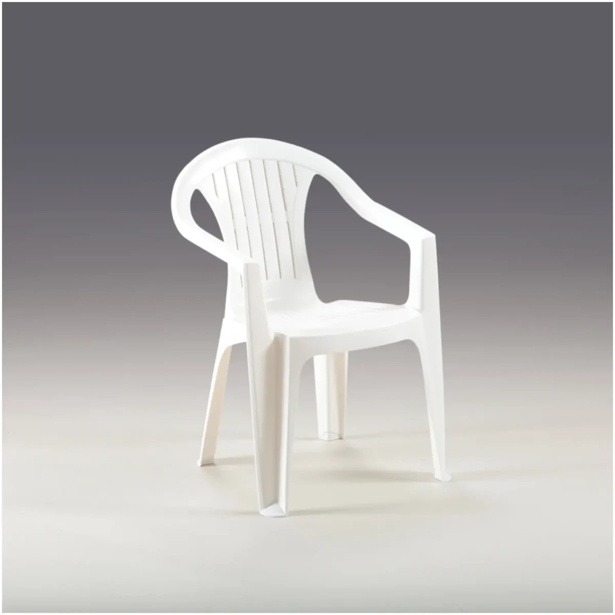 Resin White Chair - Image 2