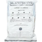 Black + Decker Vacuum Bag Large 60 x 80cm Pack of 3 - Image 2