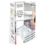 Black + Decker Vacuum Bag Extra Large 60 x 100cm Pack of 3 - Image 8