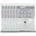 Black + Decker Vacuum Bag Medium 50 x 70cm Pack of 6 - Image 4