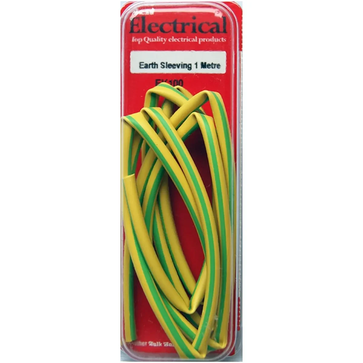Best Green Yellow Earth Sleeving 1m x 2mm - Image 1