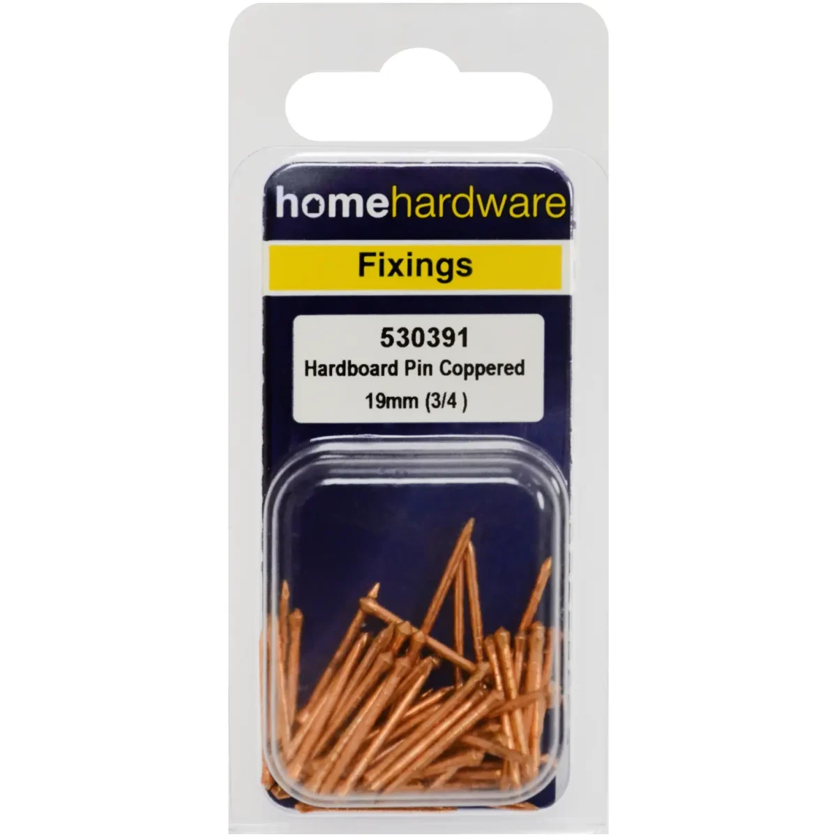 Home Hardware  Hardboard Pin Coppered 19mm / 0.75" - Image 1