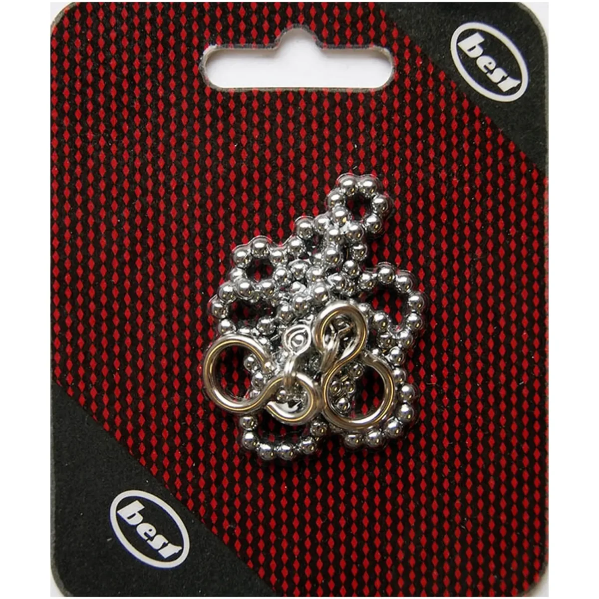 Best Bath Ball Chain & S-Hooks Chrome Plated 450mm / 18" - Image 1