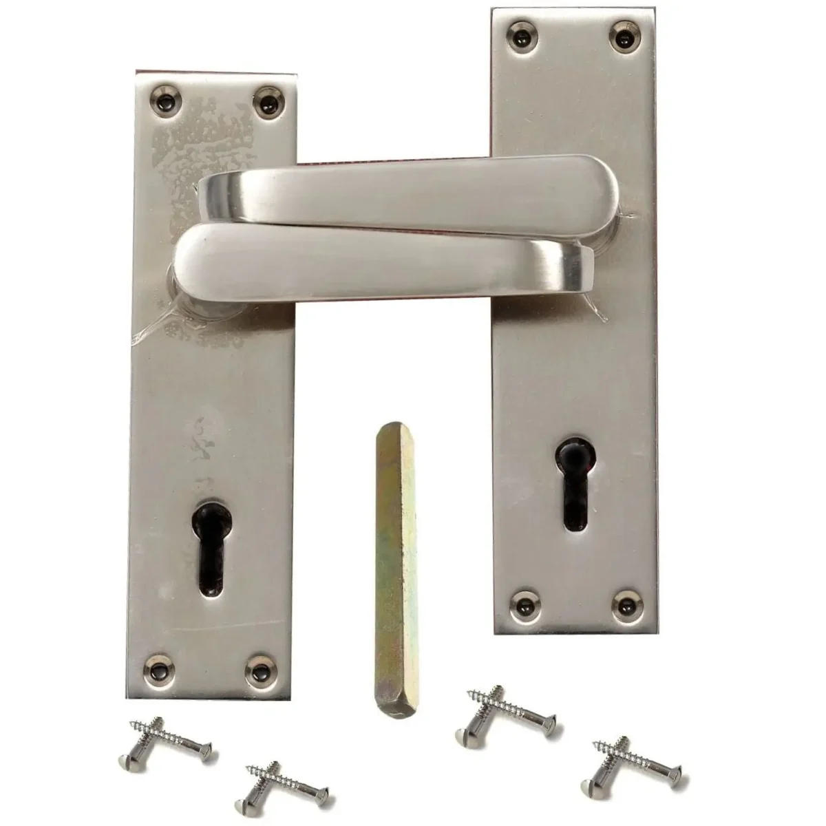 Brushed Lock Set Furniture - Image 1