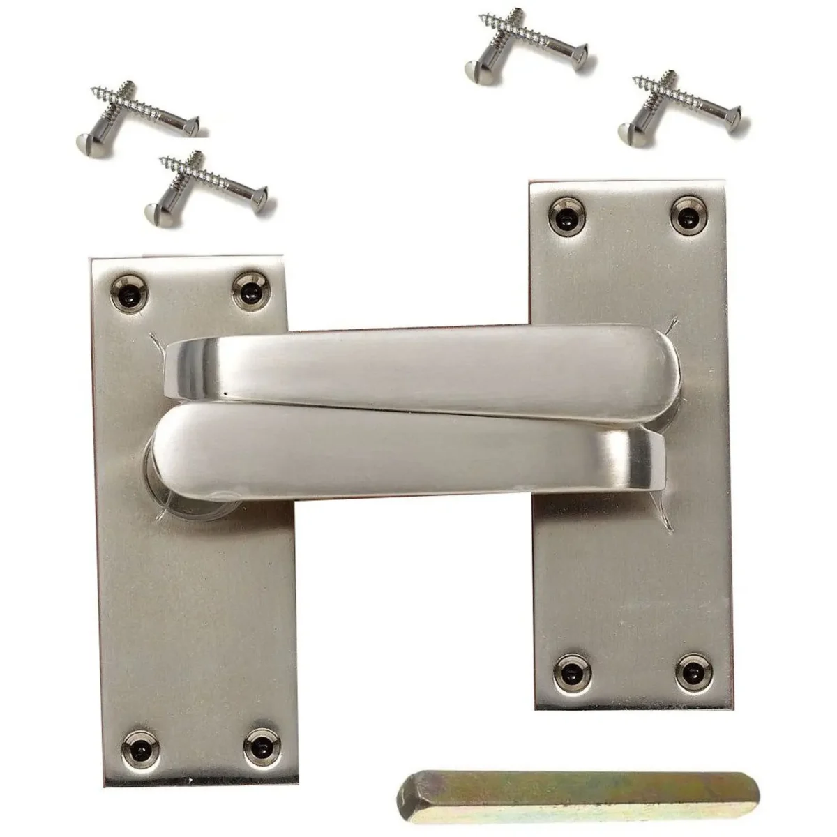 Brushed Lever Latch Furniture - Image 1