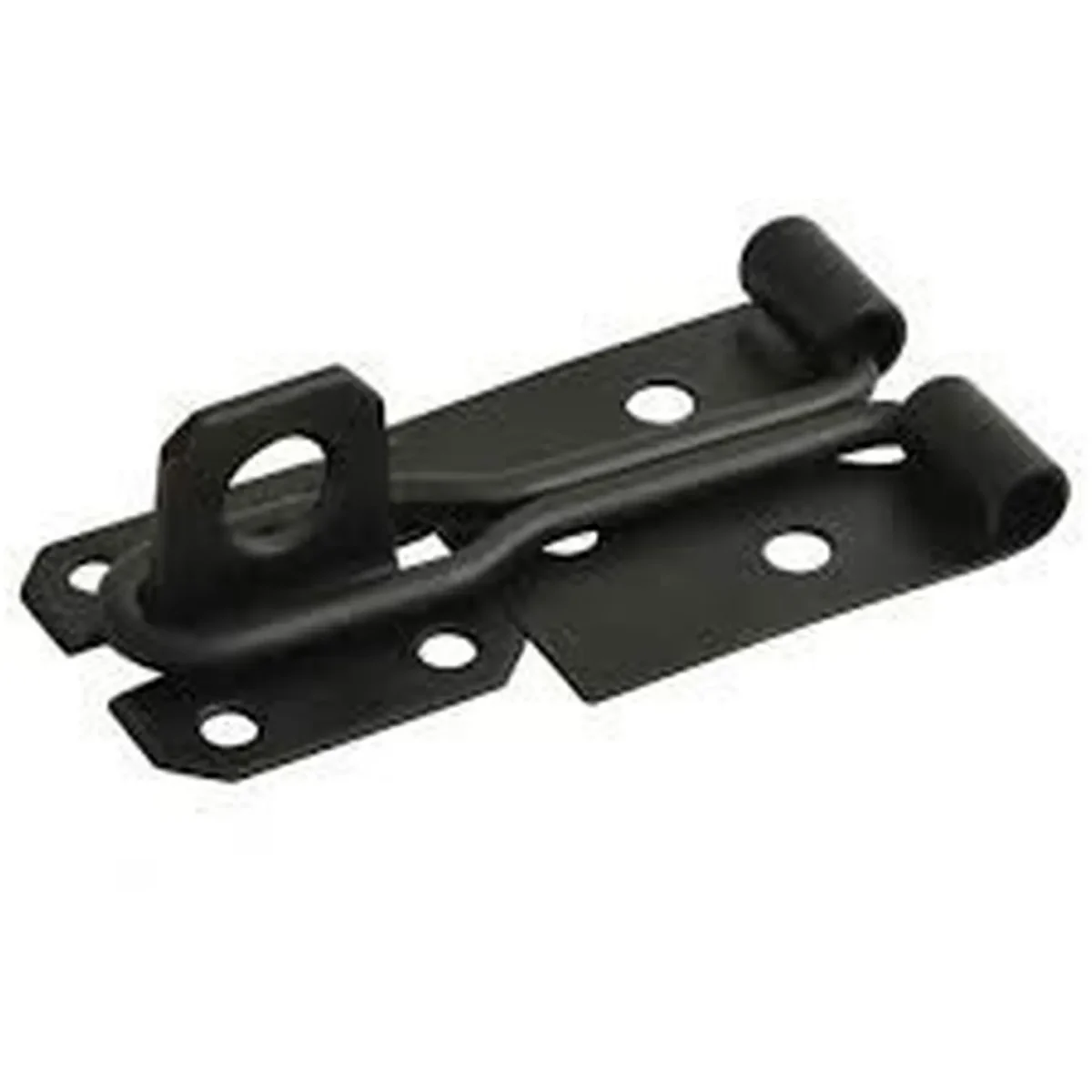 Best Wire Hasp & Staple 100mm Black
