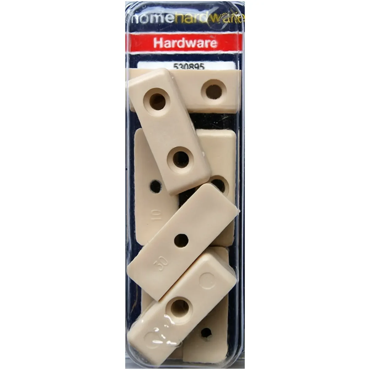 Home Hardware Modesty Block Beige Pack of 8 - Image 1