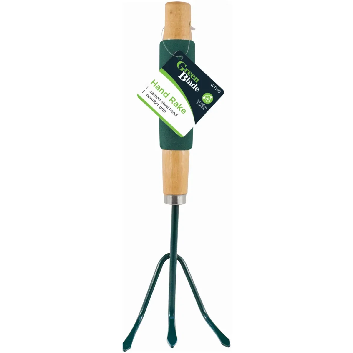 Green Blade Hand Rake Cultivator - Image 1