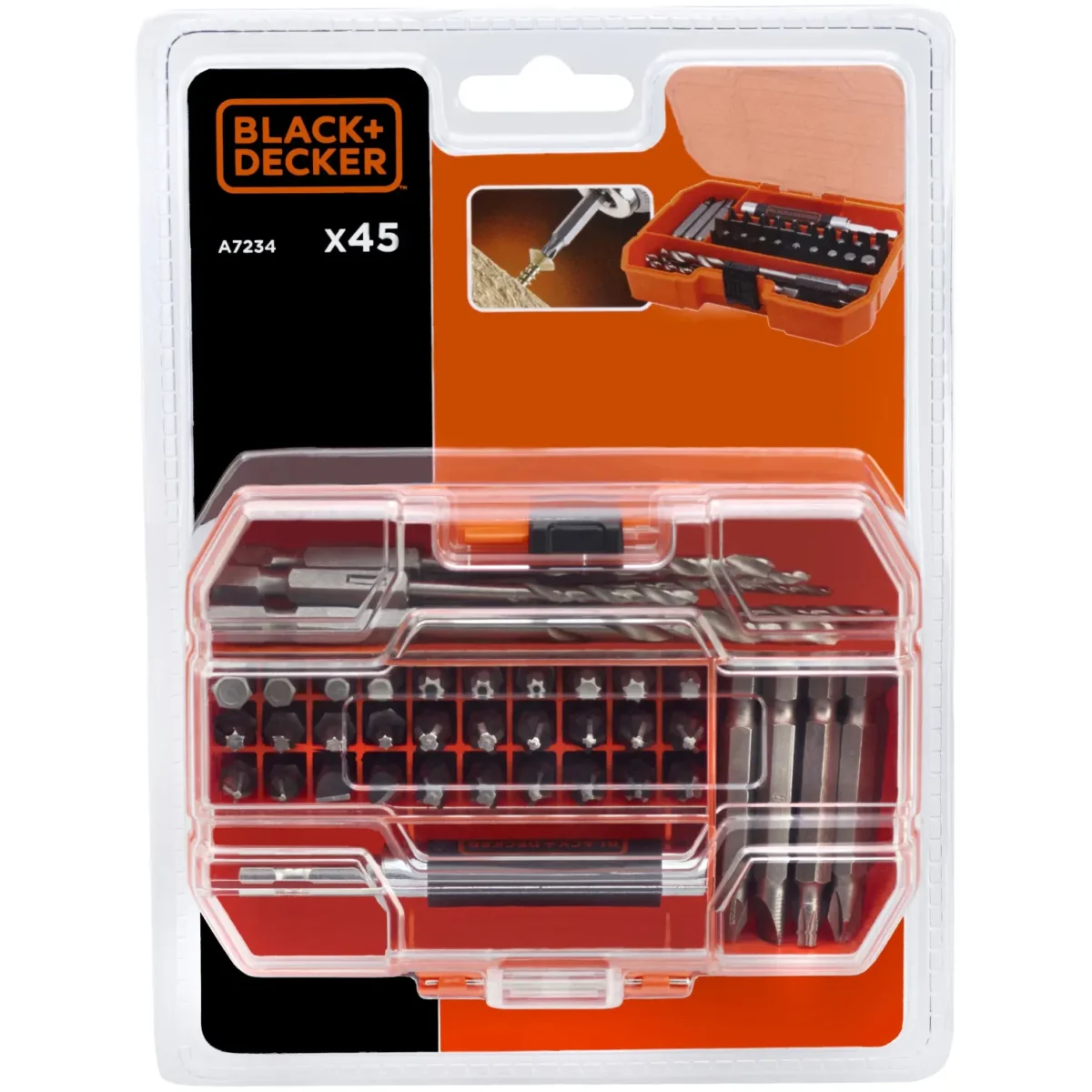 Black+Decker 45pce Screwdriver Bit Set - Image 3