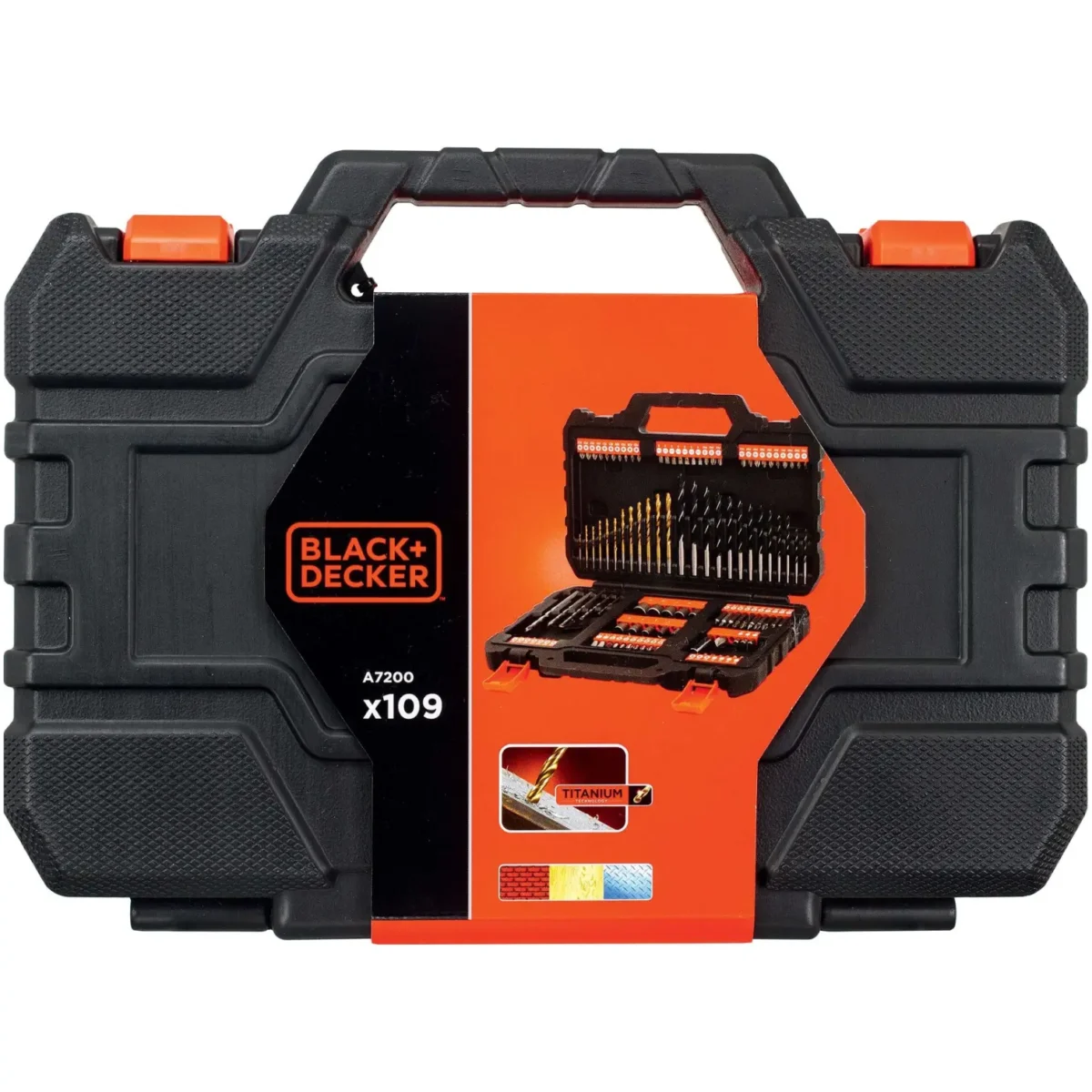 Black+Decker 109 Piece Drill Bit Set - Image 1