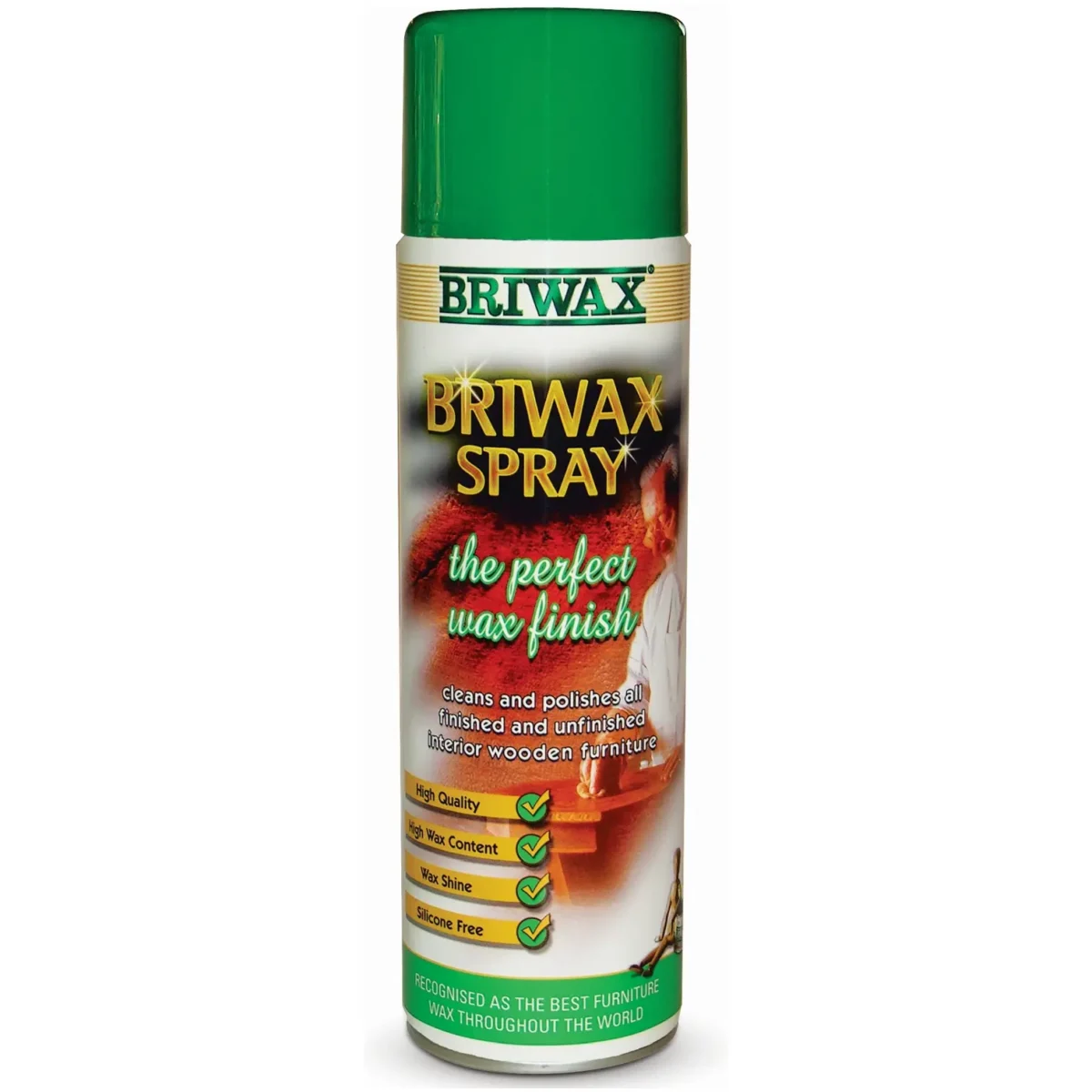 Briwax 400ml Spray Wax - Image 1