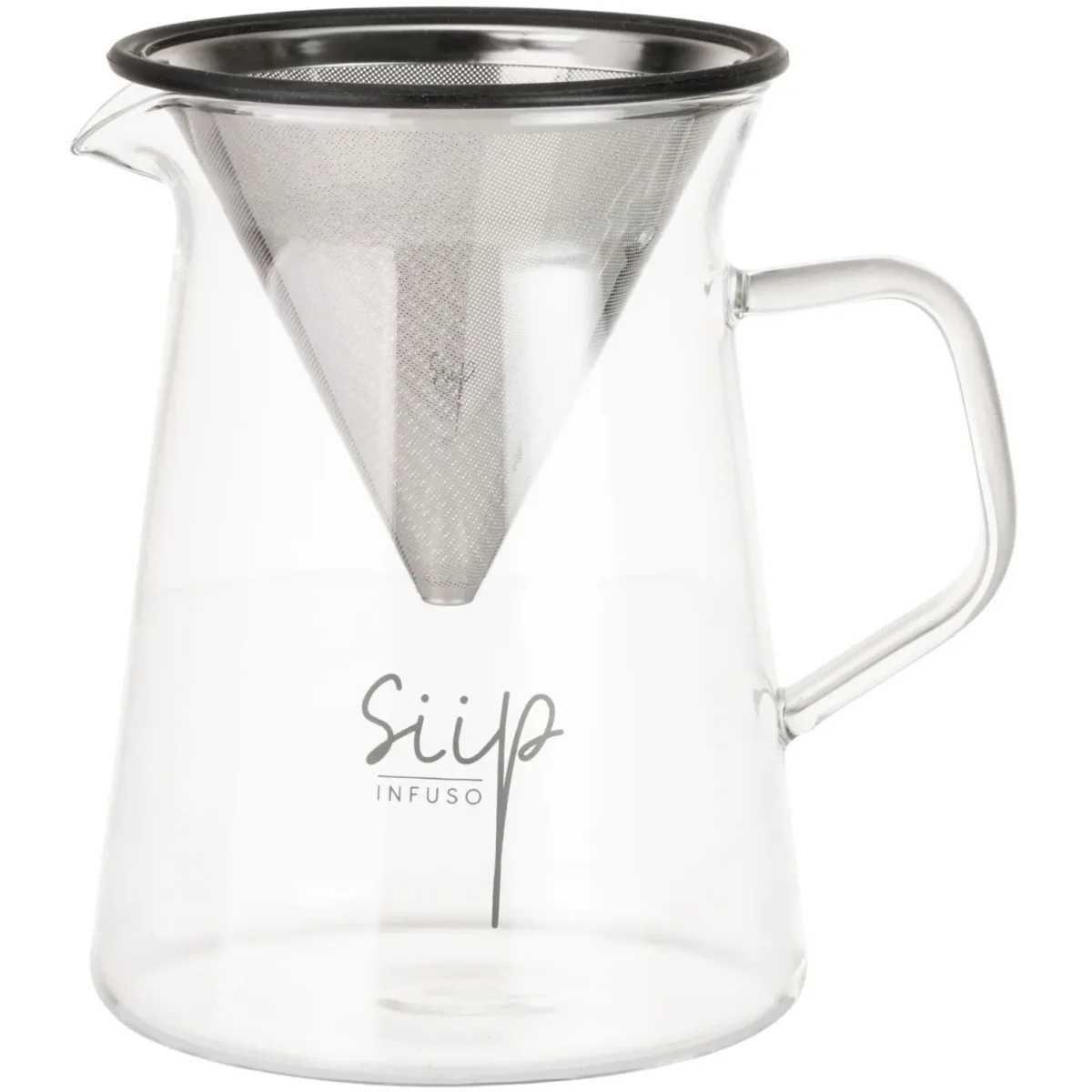 Siip Infuso Glass Pour Over Coffee Maker - Image 1