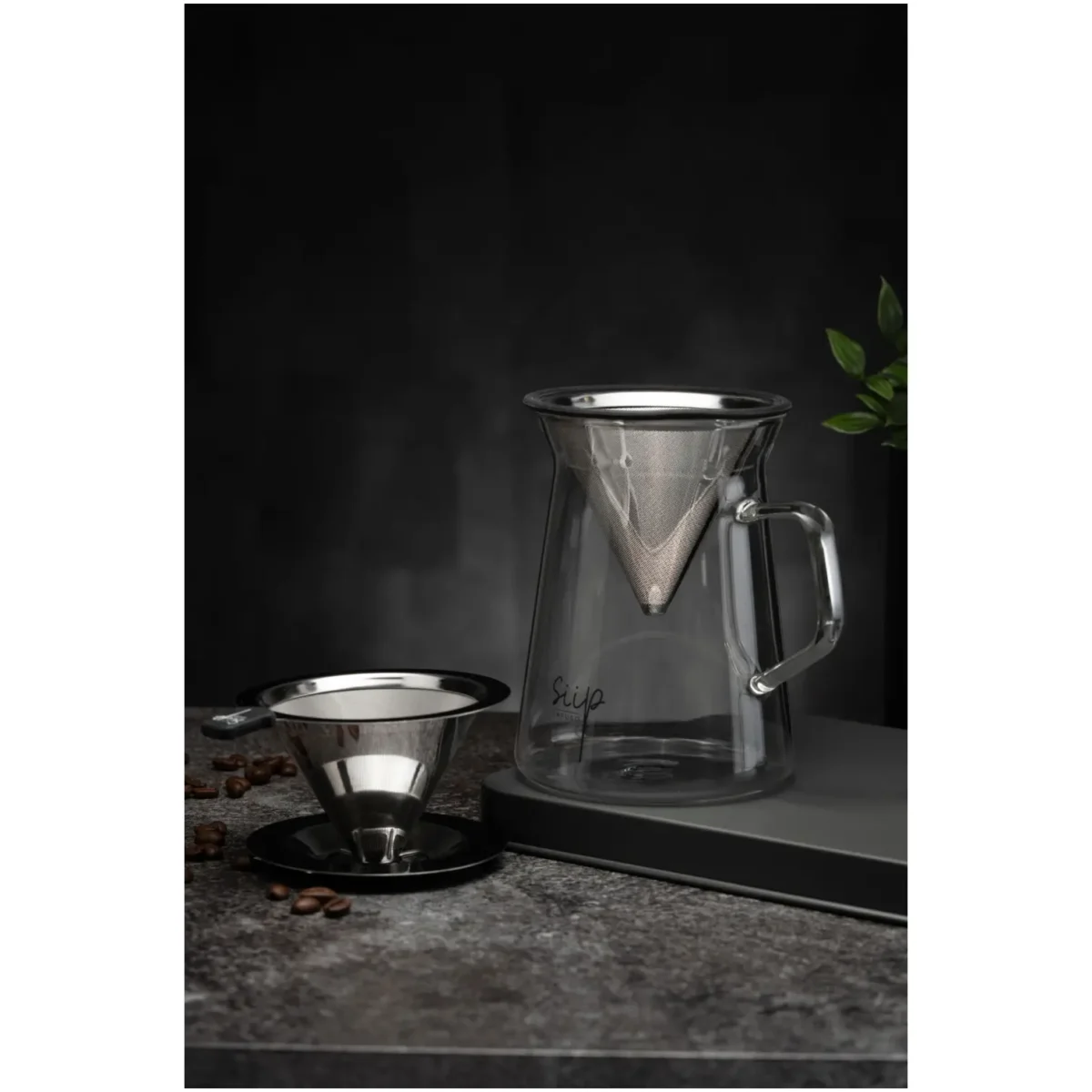 Siip Infuso Glass Pour Over Coffee Maker - Image 3