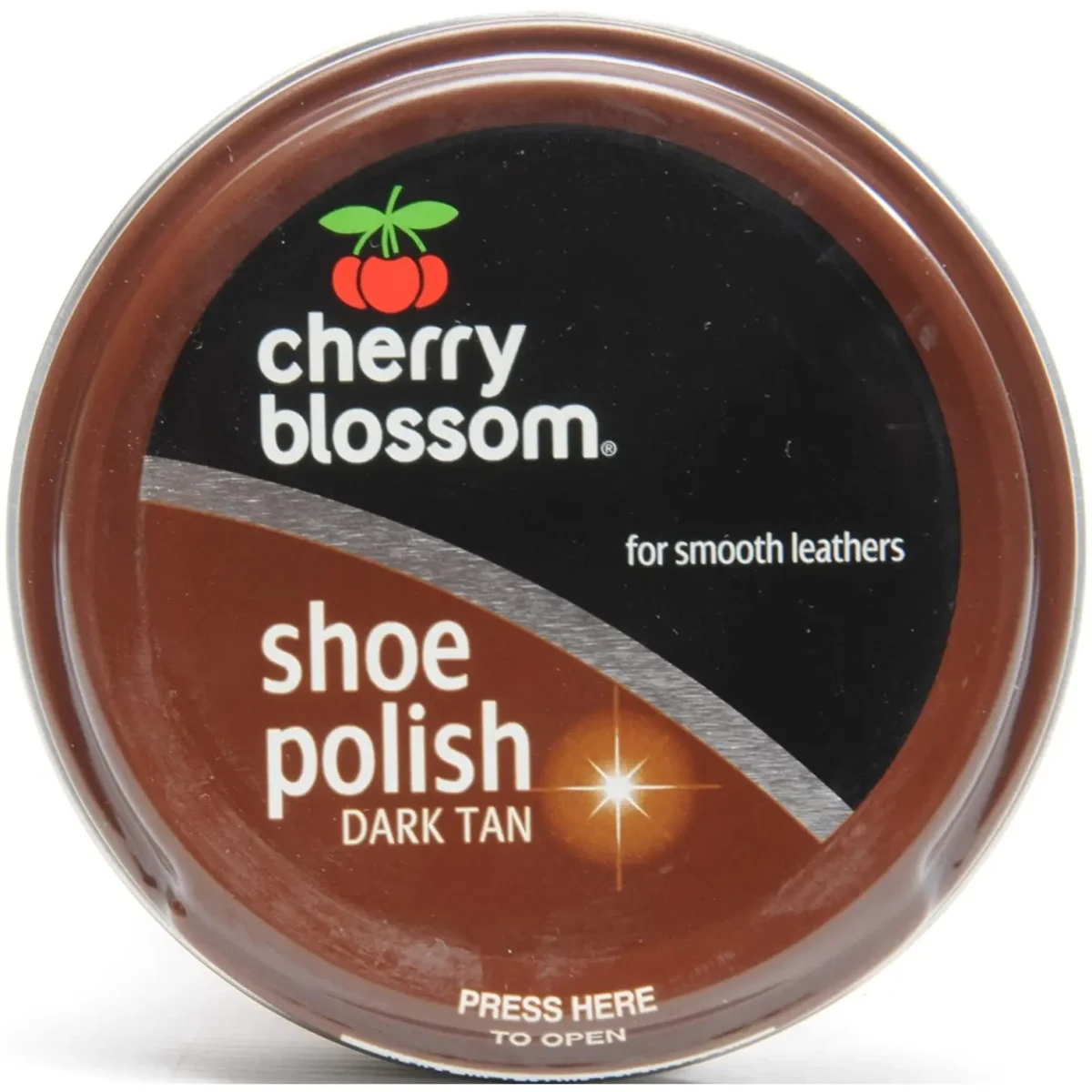 Cherry Blossom 40ml Dark Tan Shoe Polish - Image 1