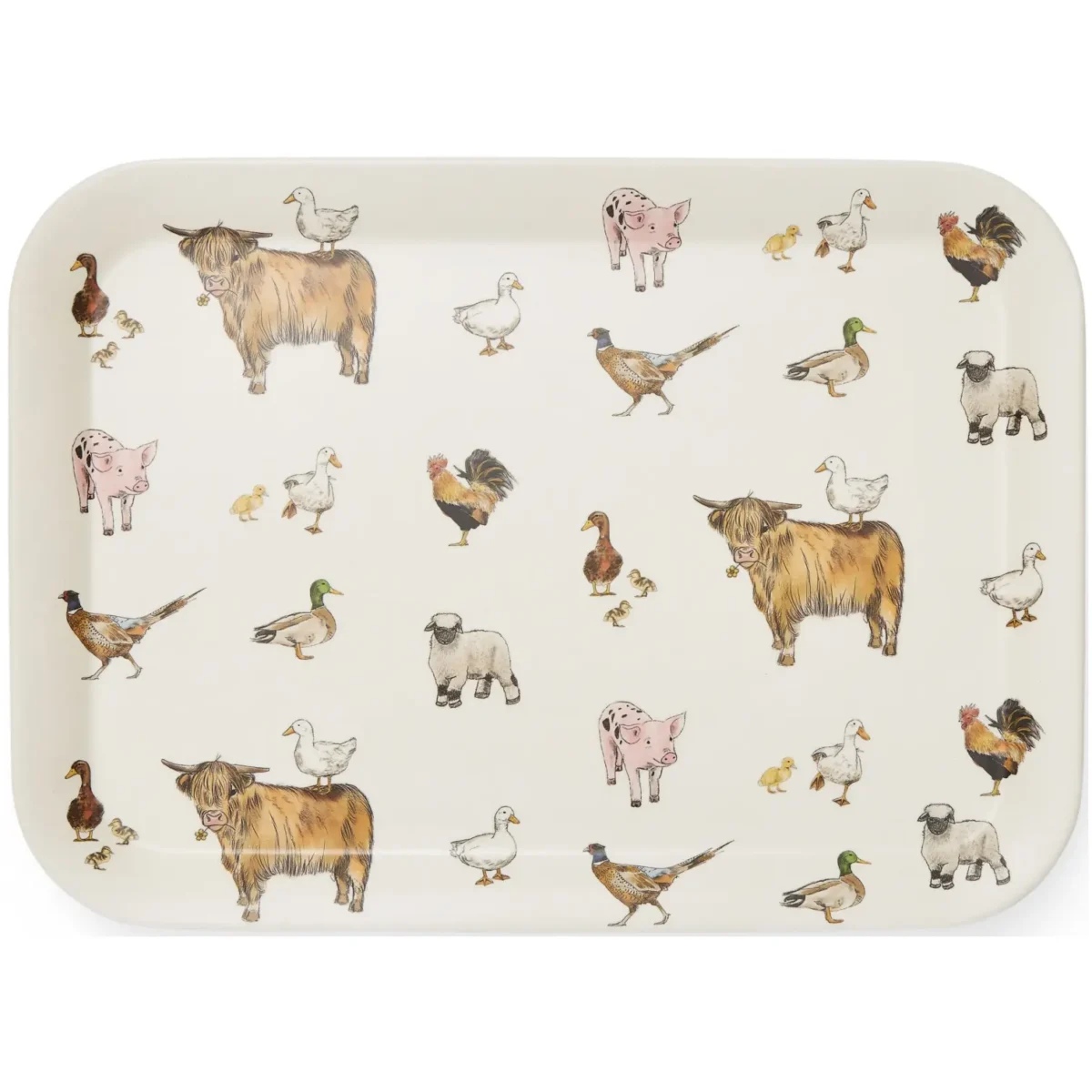 Cooksmart Buttercup Farm Large Tray - Image 1