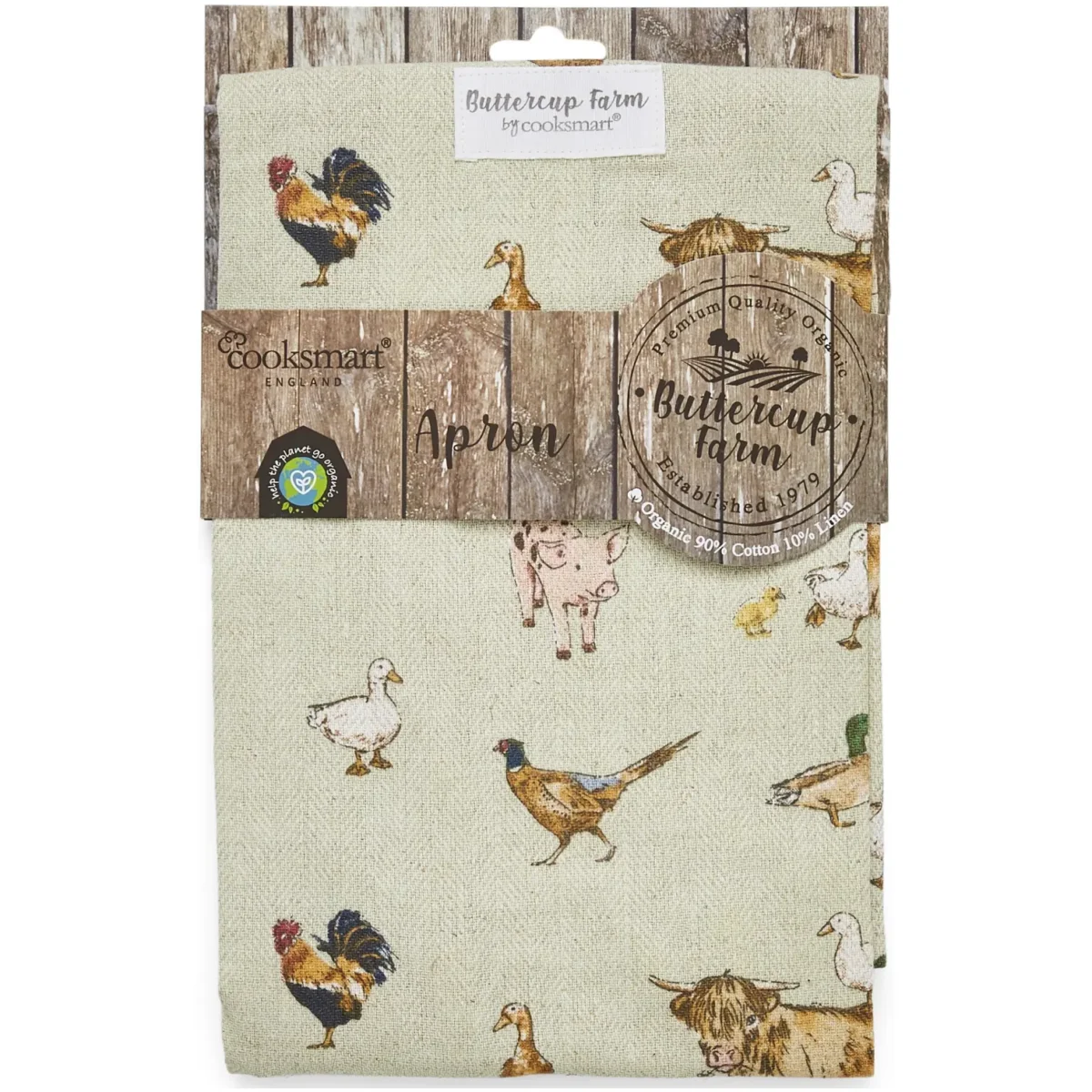Cooksmart Buttercup Farm Apron - Image 4