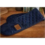 Cooksmart Oxford Denim Double Oven Glove - Image 2