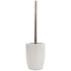 Candlelight Heart Toilet Brush Holder White