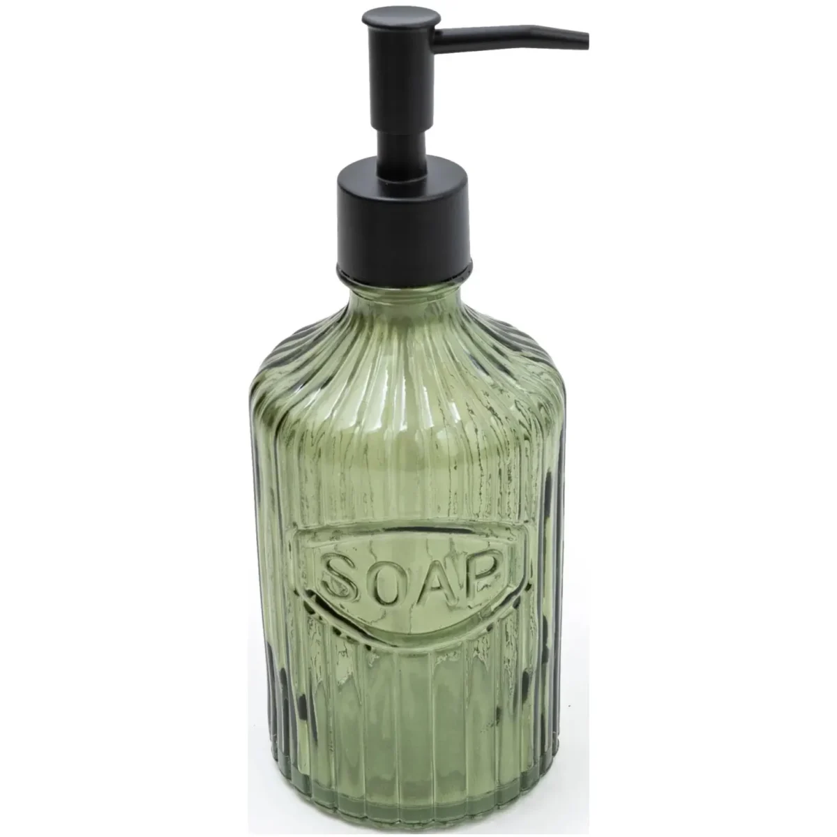 Glass Bathroom Tumbler Green - Image 2
