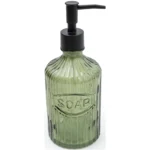 Glass Bathroom Tumbler Green - Image 2