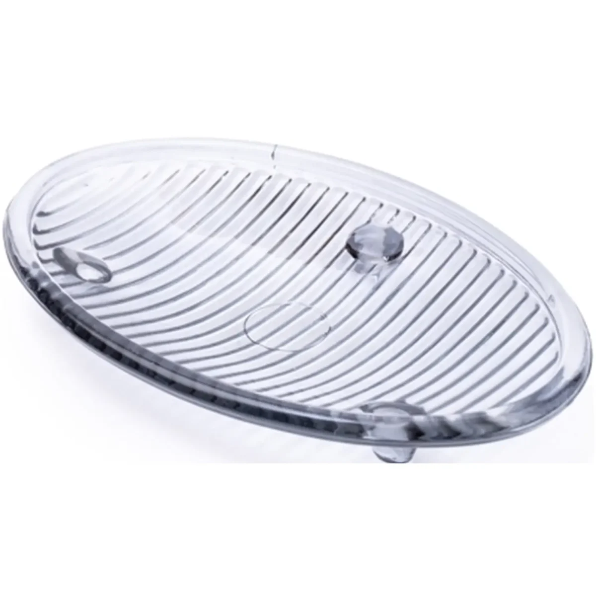 Glass Soap Dish Clear - Image 1