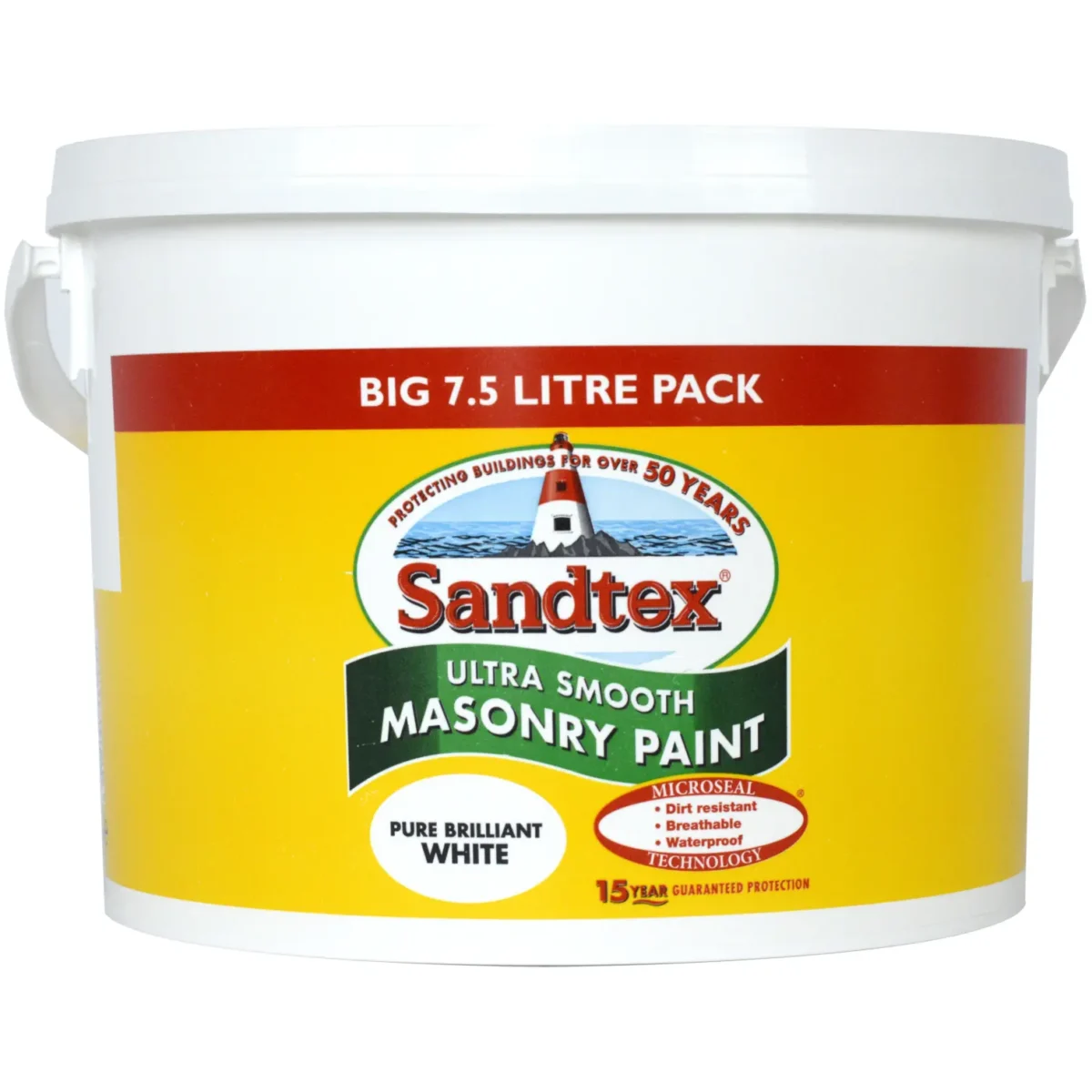 Sandtex Smooth Masonry Paint 7.5Ltr PBW