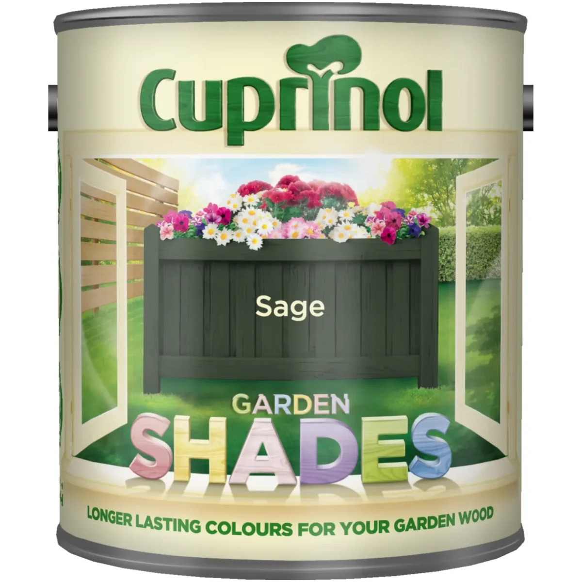 Cuprinol Garden Shades Sage 1ltr - Image 1