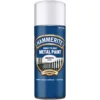 Hammerite Direct to Rust Metal Paint Smooth Silver Aerosol 400ml