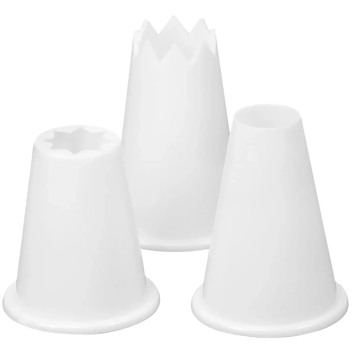 Dexam Meringue Piping Nozzles Pack of 3 - Image 1