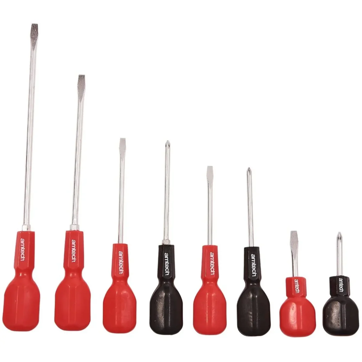 Am-Tech 8 Piece Cabinet Handle Screwdriver Set - Image 1