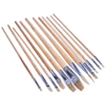 Amtech Flat Fitch Brushes Pack of 12 - Image 2