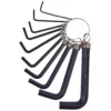 Amtech 10pc Metric Hex Key Set & Keyring