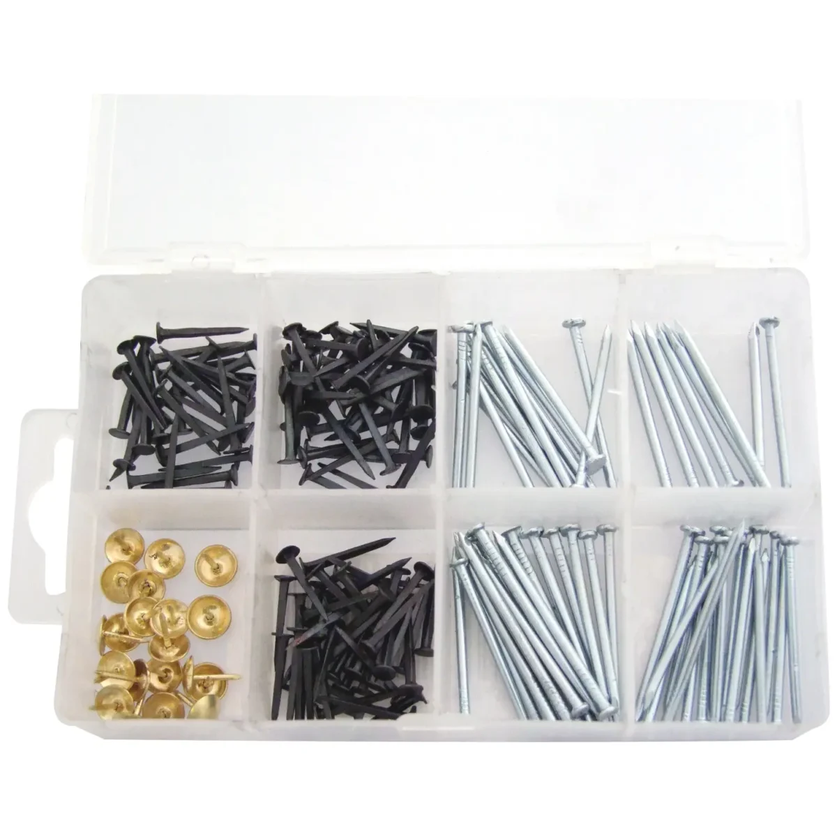 Amtech 500pc Nail & Tack Assortment - Image 1