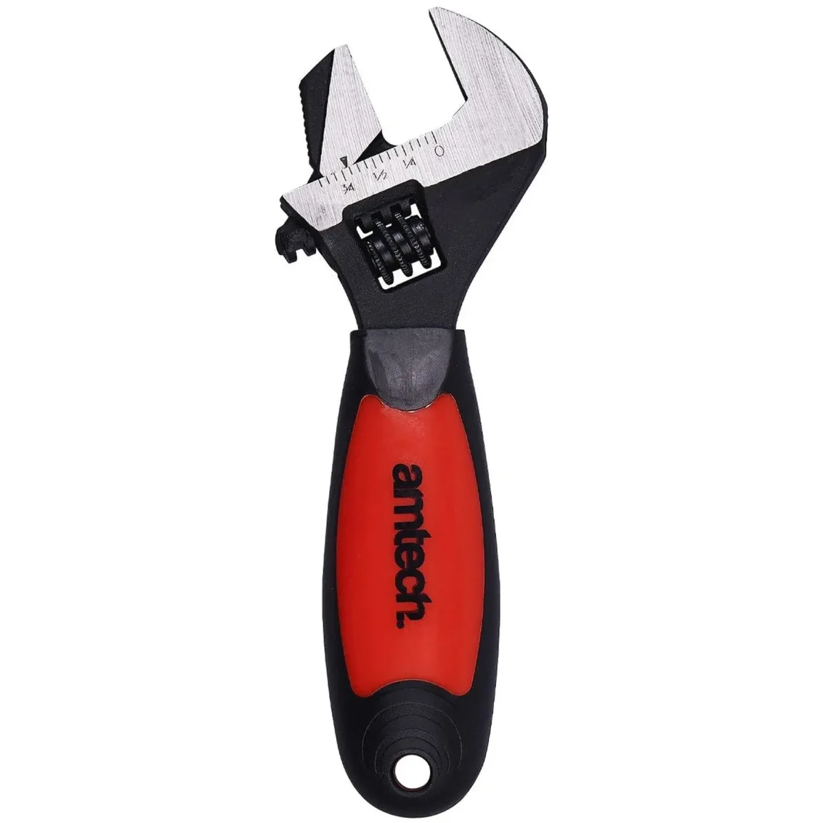 Amtech 2 in 1 Stubby Adjustable Wrench - Image 1