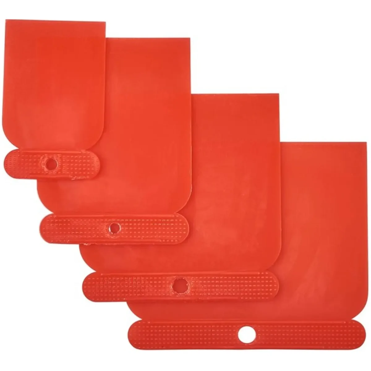 Amtech 4pc Plastic Scrapers - Image 1