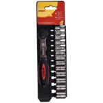 Amtech 14 Piece Socket Set with Ratchet - Image 3