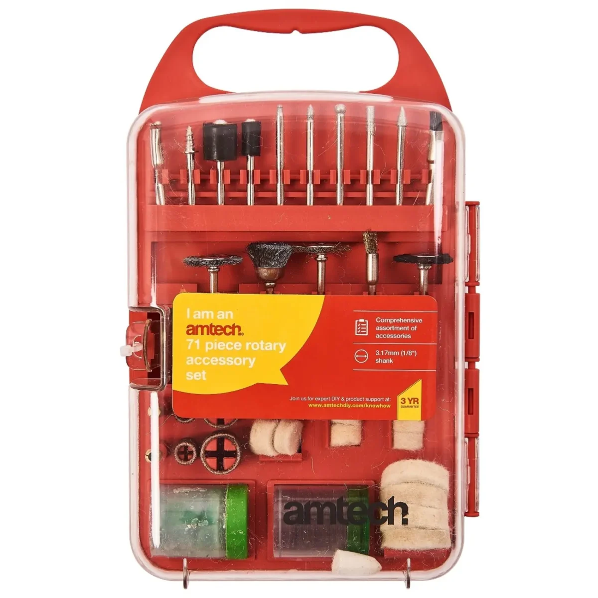 Am-tech 71-Piece Rotary Accessory Set - Image 1