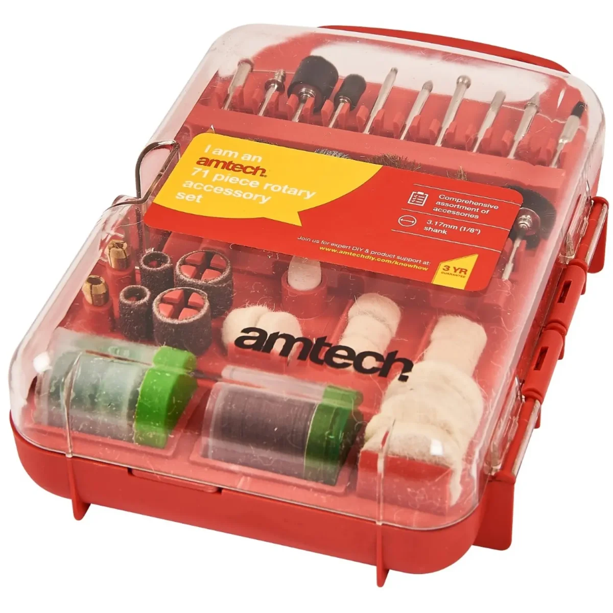 Am-tech 71-Piece Rotary Accessory Set - Image 3