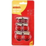Amtech 6pc Hose Clip Set - Image 2