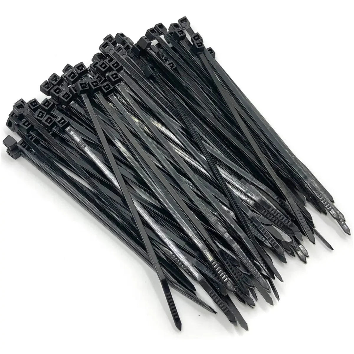 Am-Tech 2.5 X100mm Cable Tie Black pk100 - Image 1