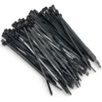 Am-Tech 2.5 X100mm Cable Tie Black pk100