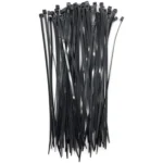 Am-Tech 300x4.8mm Cable Ties Black pk60 - Image 3