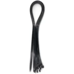 Am-Tech 1000x8.7mm Cable Ties Black pk15 - Image 3