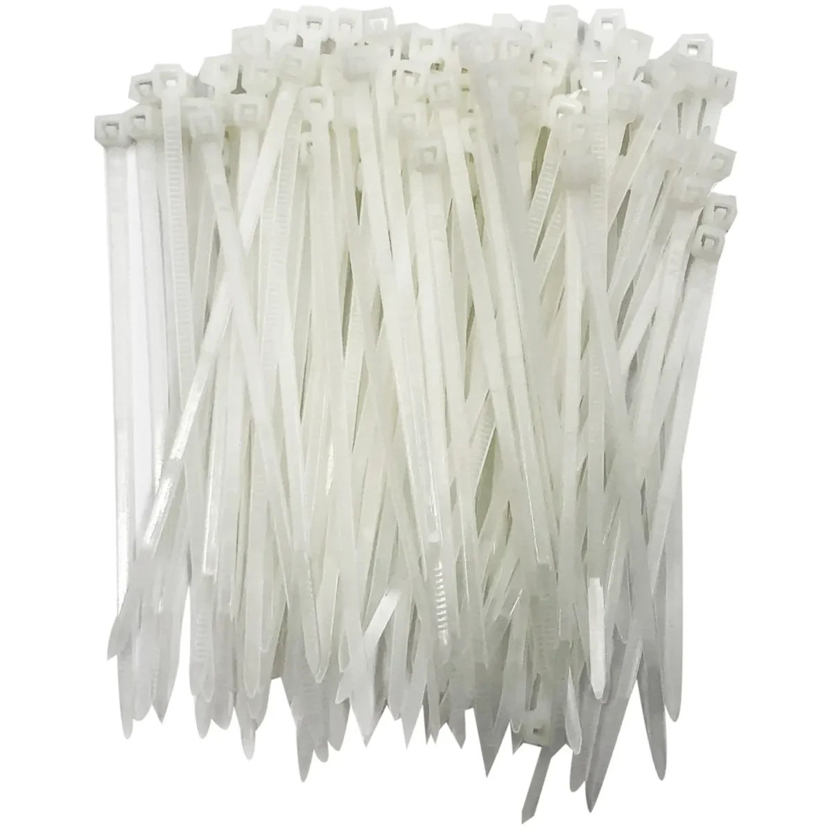 Am-Tech 2.5 X100mm Cable Ties White pk100 - Image 3