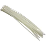 Am-Tech 500x6.5mm Cable Ties White pk30