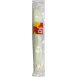 Am-Tech 500x6.5mm Cable Ties White pk30 - Image 2