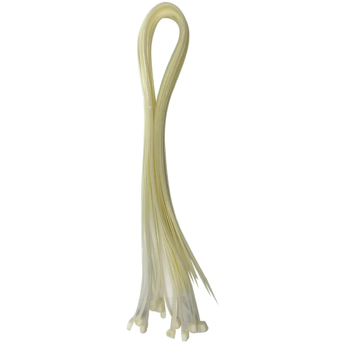 Am-Tech 1000x8.7mm Cable Ties White pk15 - Image 3